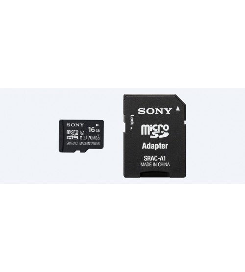 SONY SR-UY2A Series 70MB/s microSDHC 16GB